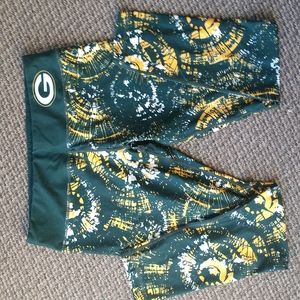 Green Bay Packer leggings